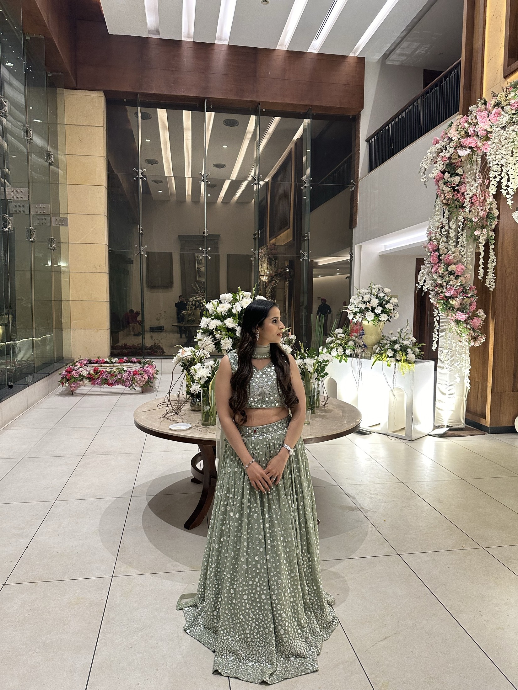 Pista Noor Lehenga view 3